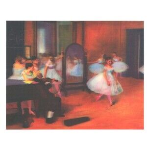 The Dance Class 1871 by Edgar Degas Art Photo Print 8" x‎ 10" Lenticular 3D 3-D